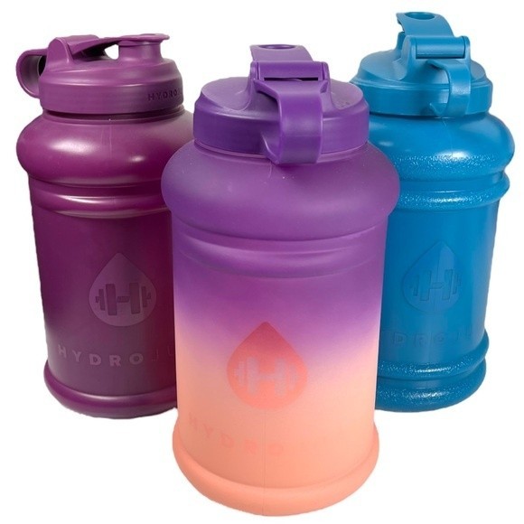HydroJug Dining Hydrojug Bpa Free Plastic Purple Blue Ombre Half